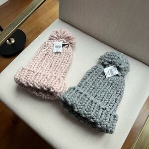 Set of 2 Cozy Chunky Beanies